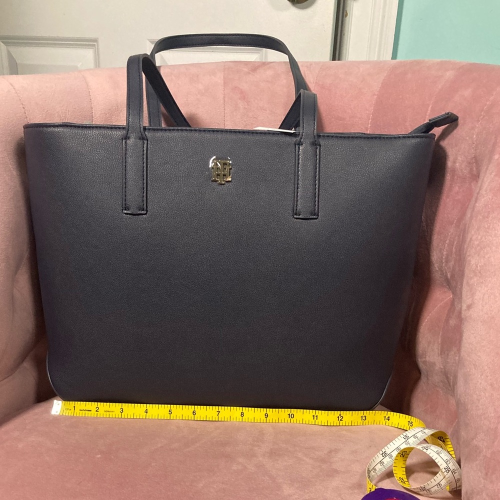 Elegant Navy Tote Bag